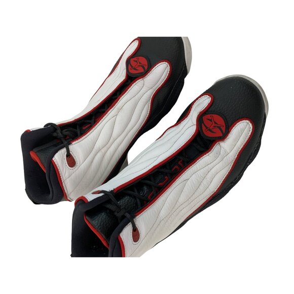 Nike Air Jordan 10.5 US Men’s Basketball Shoes Black/White/Red 7311 Used - Picture 12 of 12